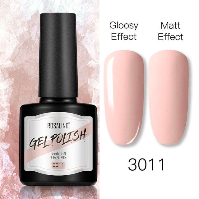 Shiny Womens Gel Nail Polish Permanent Painting Glossy Matte Effect For Manicure Nail Art Design For Womens and Girls Stevvex