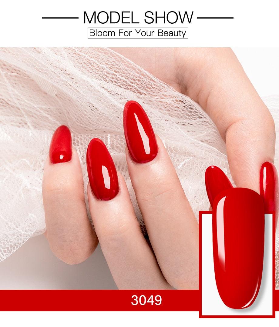 Shiny Womens Gel Nail Polish Permanent Painting Glossy Matte Effect For Manicure Nail Art Design For Womens and Girls Stevvex