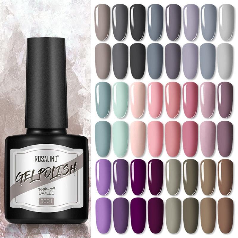 Shiny Womens Gel Nail Polish Permanent Painting Glossy Matte Effect For Manicure Nail Art Design For Womens and Girls Stevvex