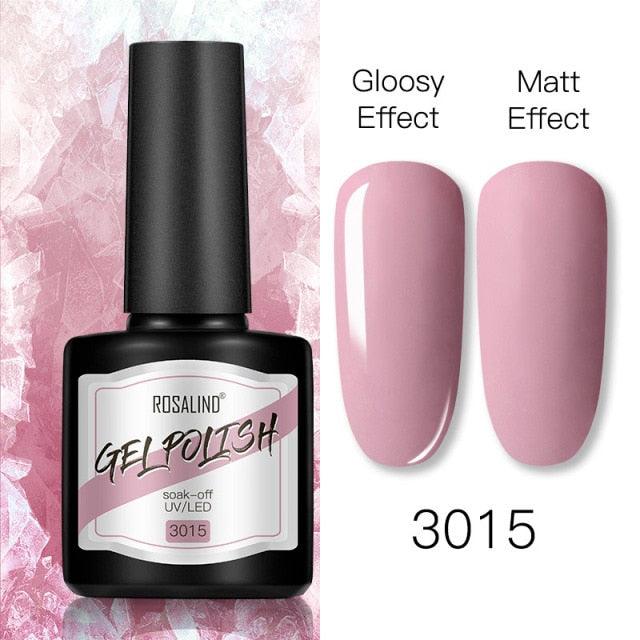 Shiny Womens Gel Nail Polish Permanent Painting Glossy Matte Effect For Manicure Nail Art Design For Womens and Girls Stevvex