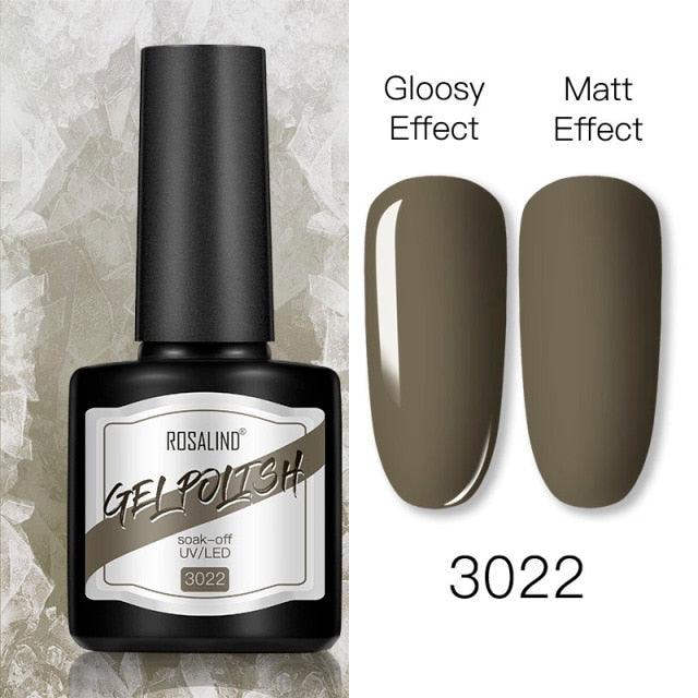 Shiny Womens Gel Nail Polish Permanent Painting Glossy Matte Effect For Manicure Nail Art Design For Womens and Girls Stevvex
