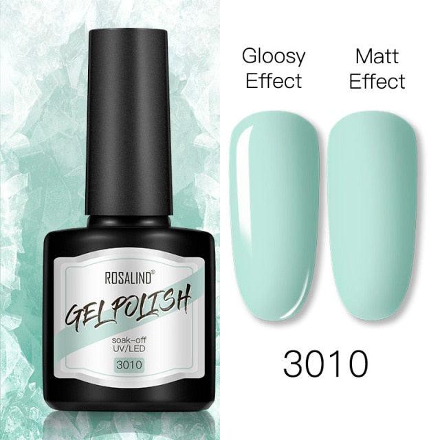 Shiny Womens Gel Nail Polish Permanent Painting Glossy Matte Effect For Manicure Nail Art Design For Womens and Girls Stevvex