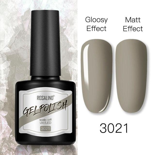 Shiny Womens Gel Nail Polish Permanent Painting Glossy Matte Effect For Manicure Nail Art Design For Womens and Girls Stevvex