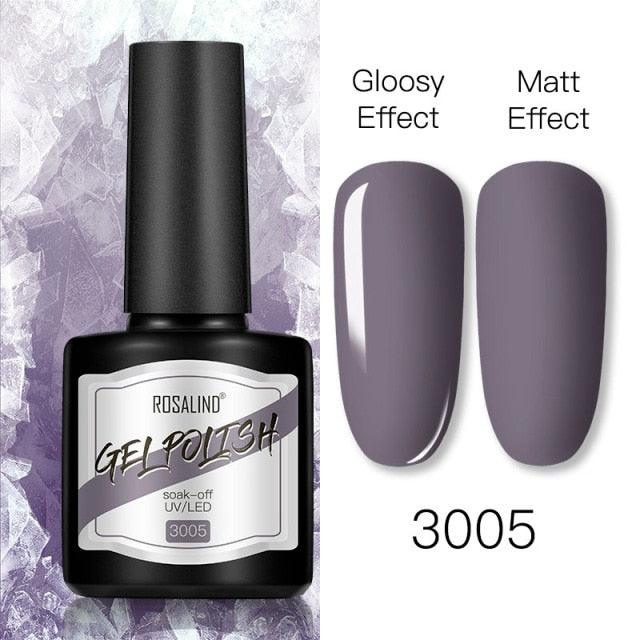 Shiny Womens Gel Nail Polish Permanent Painting Glossy Matte Effect For Manicure Nail Art Design For Womens and Girls Stevvex