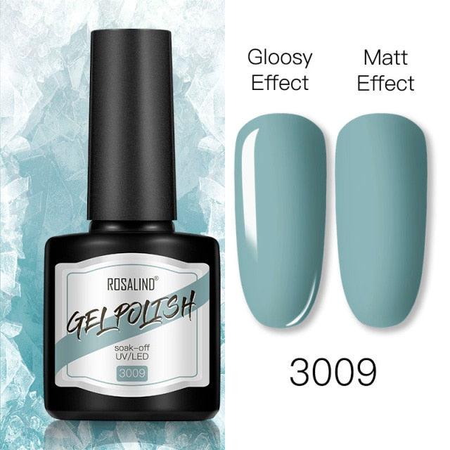 Shiny Womens Gel Nail Polish Permanent Painting Glossy Matte Effect For Manicure Nail Art Design For Womens and Girls Stevvex