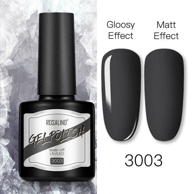 Shiny Womens Gel Nail Polish Permanent Painting Glossy Matte Effect For Manicure Nail Art Design For Womens and Girls Stevvex