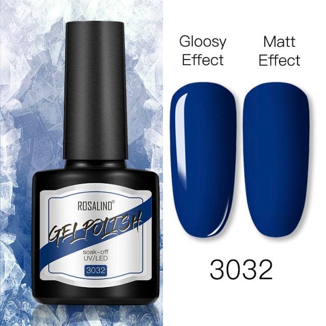 Shiny Womens Gel Nail Polish Permanent Painting Glossy Matte Effect For Manicure Nail Art Design For Womens and Girls Stevvex