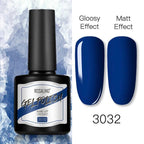 Shiny Womens Gel Nail Polish Permanent Painting Glossy Matte Effect For Manicure Nail Art Design For Womens and Girls Stevvex