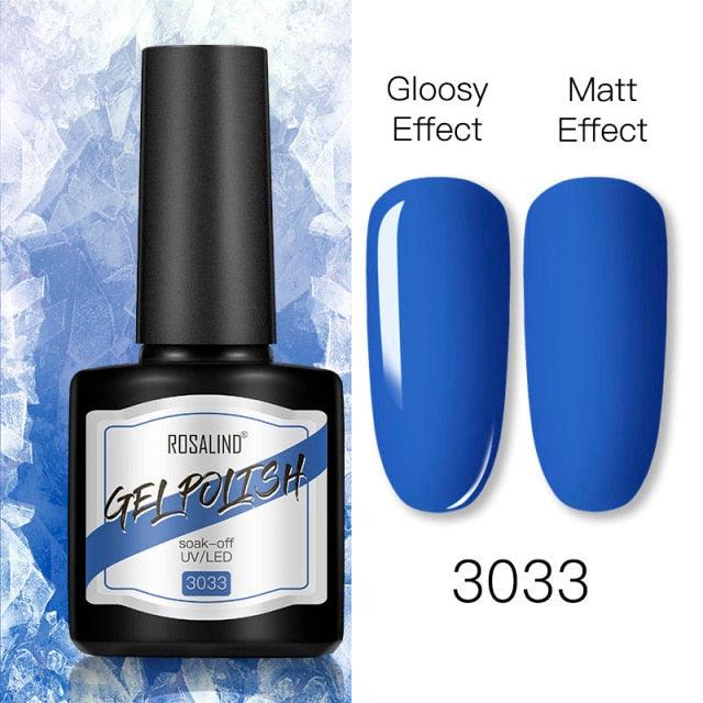 Shiny Womens Gel Nail Polish Permanent Painting Glossy Matte Effect For Manicure Nail Art Design For Womens and Girls Stevvex