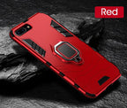 Shockproof Armor Case For iPhone XR iPhone X Xs Xs Max Stand Holder Ring Phone Cover for iPhone 6 6S 6PLUS 7 8 plus  Slim Durable Soft Anti-Scratch 360 Degree Rotating Ring Holder Kickstand Protective With Magnetic Case Stevvex