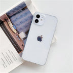 Shockproof Bumper Cover Anti-Scratch Protective Slim Thin Phone Case for iPhone Candy Color Transparent Silicone Phone Case For iPhone 14 12 13 Mini 14 Pro Max Clear Soft Cover Stevvex