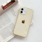 Shockproof Bumper Cover Anti-Scratch Protective Slim Thin Phone Case for iPhone Candy Color Transparent Silicone Phone Case For iPhone 14 12 13 Mini 14 Pro Max Clear Soft Cover Stevvex