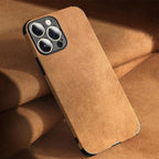 Shockproof Leather Texture Case For iPhone  8 7 Plus Soft Silicone Bumper Camera Protection Phone Cover Luxury Elegant PU Leather Flexible Bumper Non-Slip Grip Shockproof Full Body Protective Cover Stevvex