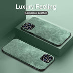 Shockproof Leather Texture Case For iPhone  8 7 Plus Soft Silicone Bumper Camera Protection Phone Cover Luxury Elegant PU Leather Flexible Bumper Non-Slip Grip Shockproof Full Body Protective Cover Stevvex