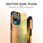 Shockproof Leather Texture Case For iPhone  8 7 Plus Soft Silicone Bumper Camera Protection Phone Cover Luxury Elegant PU Leather Flexible Bumper Non-Slip Grip Shockproof Full Body Protective Cover Stevvex
