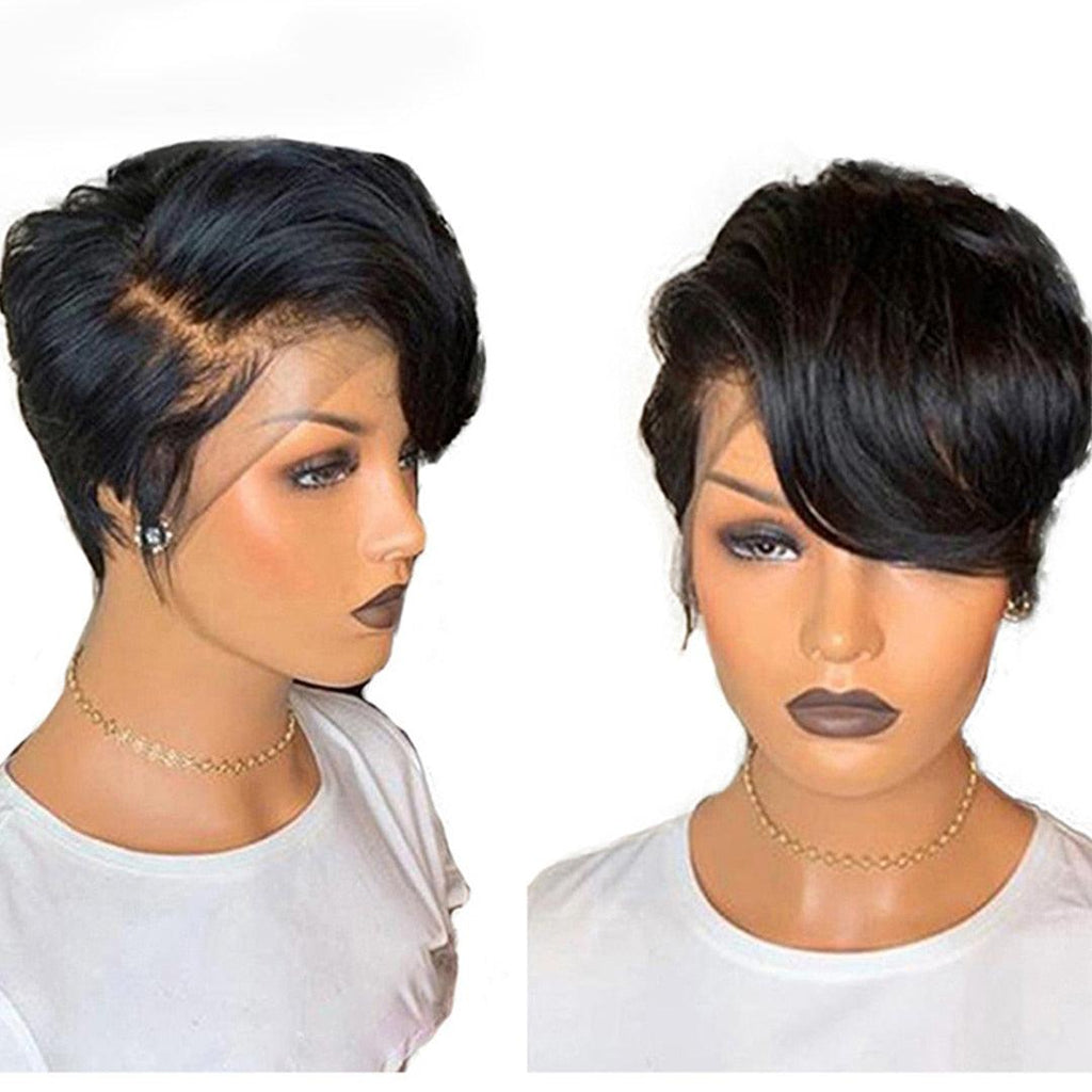 Short Pixie T-Part Lace Wig