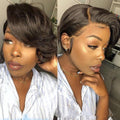 Short Pixie T-Part Lace Wig