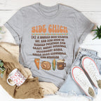 Side Chick Definition Thanksgiving Tee Peachy Sunday