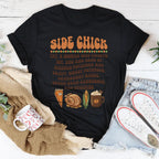 Side Chick Definition Thanksgiving Tee Peachy Sunday