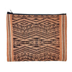 Sierra Tribal Handwoven Saa Mulberry Clutch - Lined Boho Beach Brunch Bag