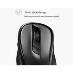 Silent Laptop Wireless Mouse Adjustable DPI Stylish Easy Switch Bluetooth 2.4GHz Mouse For Computer Stevvex