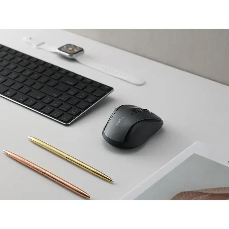 Silent Laptop Wireless Mouse Adjustable DPI Stylish Easy Switch Bluetooth 2.4GHz Mouse For Computer Stevvex