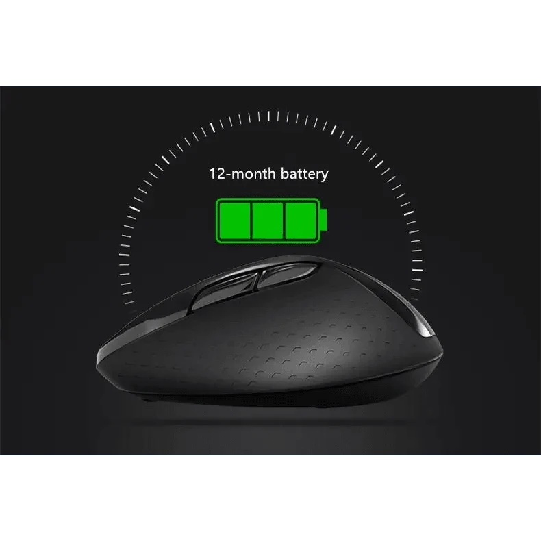 Silent Laptop Wireless Mouse Adjustable DPI Stylish Easy Switch Bluetooth 2.4GHz Mouse For Computer Stevvex