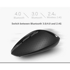 Silent Laptop Wireless Mouse Adjustable DPI Stylish Easy Switch Bluetooth 2.4GHz Mouse For Computer Stevvex