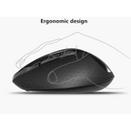 Silent Laptop Wireless Mouse Adjustable DPI Stylish Easy Switch Bluetooth 2.4GHz Mouse For Computer Stevvex