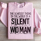 Silent Woman Sweatshirt Peachy Sunday