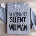 Silent Woman Sweatshirt Peachy Sunday