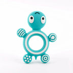 Silicone Baby Teethers Turtle 1PC Food Grade Animal Silicone Tiny Rod Children's Goods Nurse Gift Baby Teether Toys Bite Bites
