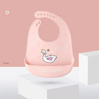 Silicone Bibs For Kids Newborn Baby Feeding Tableware Waterproof  Baby Bibs For Toddler Bib For Kids