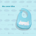 Silicone Bibs For Kids Newborn Baby Feeding Tableware Waterproof  Baby Bibs For Toddler Bib For Kids
