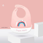 Silicone Bibs For Kids Newborn Baby Feeding Tableware Waterproof  Baby Bibs For Toddler Bib For Kids