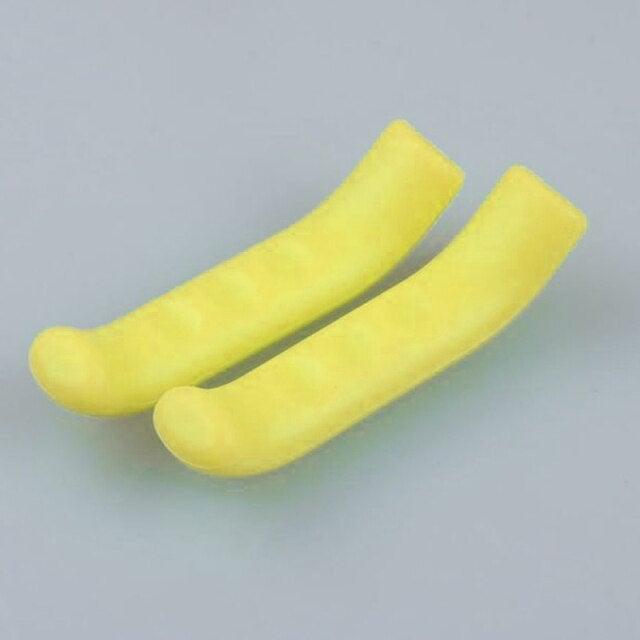 Silicone Bicycle Lever Grips Protectors Anti-Skid Bike Brake Lever Handle Bike Silicone Brake Cover Protector Silicone Grips Anti-Slip Waterproof Protector Cycling Accessory Stevvex