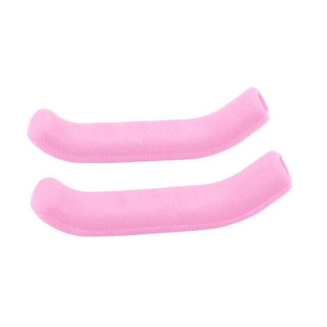 Silicone Bicycle Lever Grips Protectors Anti-Skid Bike Brake Lever Handle Bike Silicone Brake Cover Protector Silicone Grips Anti-Slip Waterproof Protector Cycling Accessory Stevvex