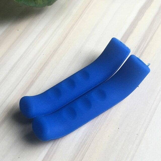 Silicone Bicycle Lever Grips Protectors Anti-Skid Bike Brake Lever Handle Bike Silicone Brake Cover Protector Silicone Grips Anti-Slip Waterproof Protector Cycling Accessory Stevvex