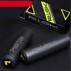 Silicone Bike Bicycle Grips Sponge Handlebar Soft Ultralight Grips Brake Grips Silicone Glove Handle Soft Sponge Non-Slip Bicycle Handle With End Holding Shock Resistance Absorbent Comfortable Design Stevvex