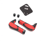 Silicone Bike Grips Soft Mountain Bike Grips Handlebar Aluminum Alloy Lock Ring Bike Handle Grips Bicycle Ergonomic Handle Bar End Grips Comfort Soft Lightweight Handle Bar Grips Lock On For Mountain Bike Cycling Stevvex