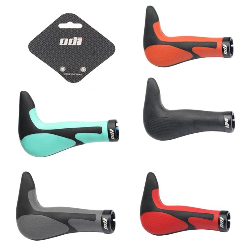 Silicone Bike Grips Soft Mountain Bike Grips Handlebar Aluminum Alloy Lock Ring Bike Handle Grips Bicycle Ergonomic Handle Bar End Grips Comfort Soft Lightweight Handle Bar Grips Lock On For Mountain Bike Cycling Stevvex
