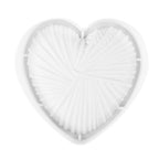 Silicone Cake Mold Nonstick Heat Resistant Reusable Baking Tools Birthday Christmas Bakeware Heart Mould Smooth Heart Mold Chocolate Mold Love Shaped Silicone Cake Mould Stevvex