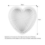 Silicone Cake Mold Nonstick Heat Resistant Reusable Baking Tools Birthday Christmas Bakeware Heart Mould Smooth Heart Mold Chocolate Mold Love Shaped Silicone Cake Mould Stevvex