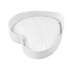 Silicone Cake Mold Nonstick Heat Resistant Reusable Baking Tools Birthday Christmas Bakeware Heart Mould Smooth Heart Mold Chocolate Mold Love Shaped Silicone Cake Mould Stevvex