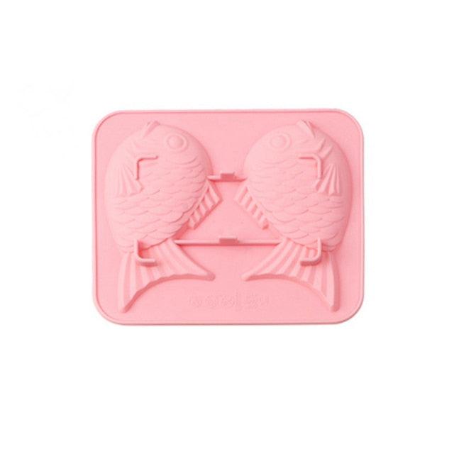 Silicone Fish Shape Cake Mould Fondant Mold Chocolate Cupcake Soap Molds Candy Craft Cookie Kitchen Accessories Fish Pattern Silicone Baking Mould Chocolate Mold Dessert Mold Nonstick Jelly Pudding Cake Mold Ice Cube For Home Kitchen Stevvex