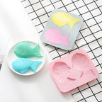 Silicone Fish Shape Cake Mould Fondant Mold Chocolate Cupcake Soap Molds Candy Craft Cookie Kitchen Accessories Fish Pattern Silicone Baking Mould Chocolate Mold Dessert Mold Nonstick Jelly Pudding Cake Mold Ice Cube For Home Kitchen Stevvex
