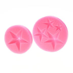 Silicone Five-pointed Star Silicone Molds Fondant Cakes Chocolate Dessert Lace Decor Tools Pastry Baking Tools Star Silicone Fondant Mold Chocolate Mold For Candy Mold Cupcake Topper Cake Crafting Projects
