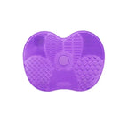 Silicone Makeup Brush Cleaning Pad -  Portable Makeup Cleaning Washing Tool Scrubber