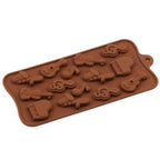 Silicone Mold Chocolate Baking Musical Instruments Notes Non-stick For Chocolate Candy Reusable Cake Decoration Resin Tools Musical Instruments Musical Note Cake Silicone Mold Stevvex