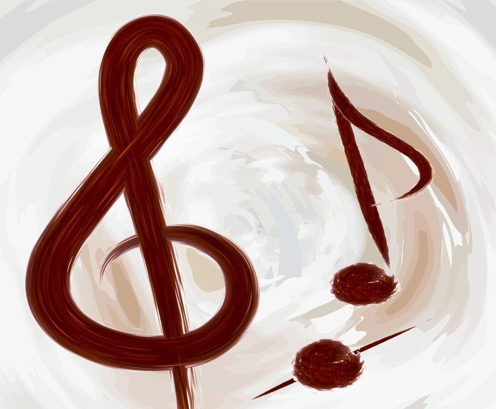 Silicone Mold Chocolate Baking Musical Instruments Notes Non-stick For Chocolate Candy Reusable Cake Decoration Resin Tools Musical Instruments Musical Note Cake Silicone Mold Stevvex